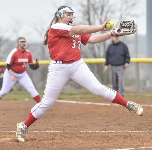 Autumn Stemple tosses no-hitter, adds five hits in sweep of Hampshire
